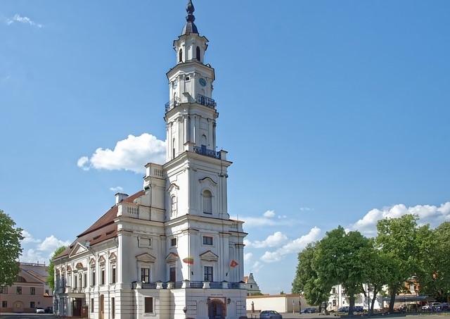 Kaunas Town Hall in Kaunas, Lithuania