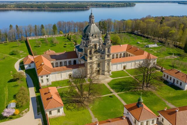 Pazaislis Monastery and Church in Kaunas, Lithuania