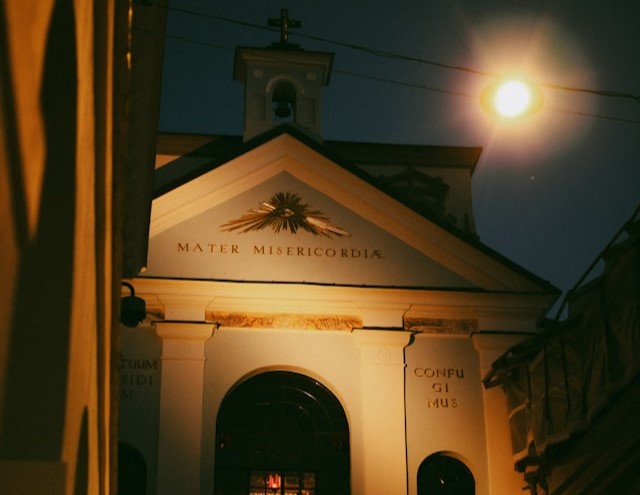 Gate of Dawn in Vilnius, Lithuania