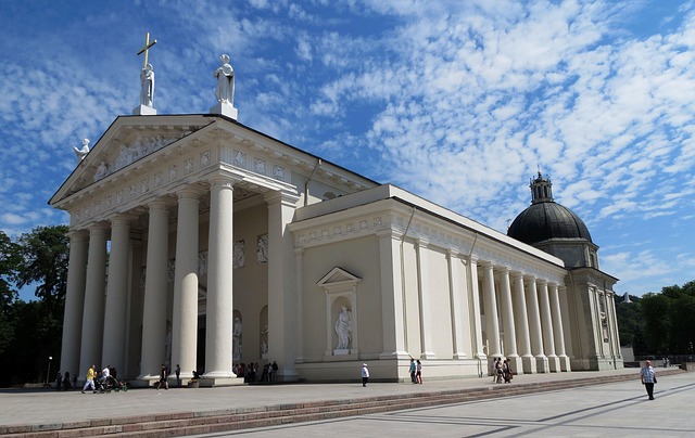 Vilnius Cathedral in Vilnius, Lithuania