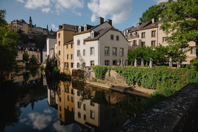 Grund District in Luxembourg City, Luxembourg