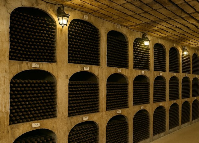 Milestii Mici Wine Cellars in Chisinau, Moldova