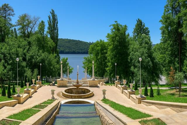 Valea Morilor Park in Chisinau, Moldova
