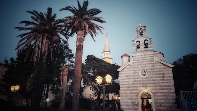 Holy Trinity Church in Budva, Montenegro