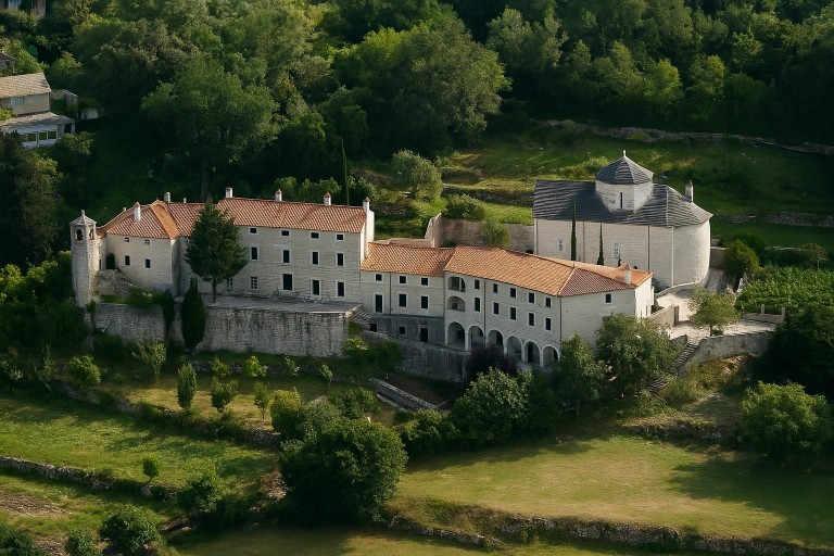 Podmaine Monastery in Budva, Montenegro