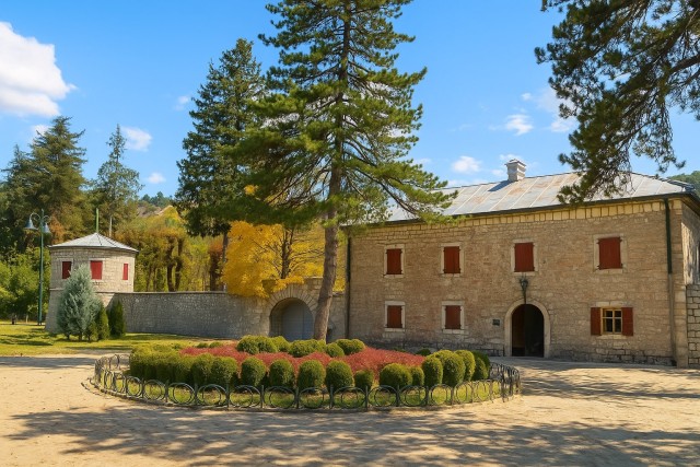 Biljarda in Cetinje, Montenegro