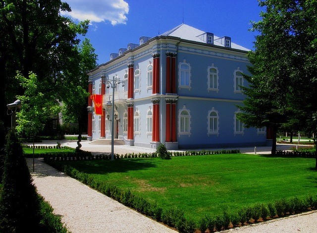 Blue Palace in Cetinje, Montenegro