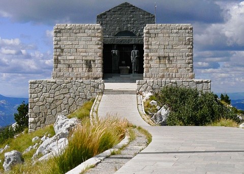 Njegos Mausoleum in Cetinje, Montenegro