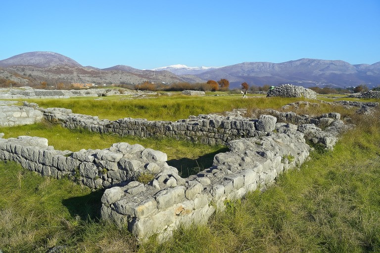 Duklja Archaeological Site in Podgorica, Montenegro