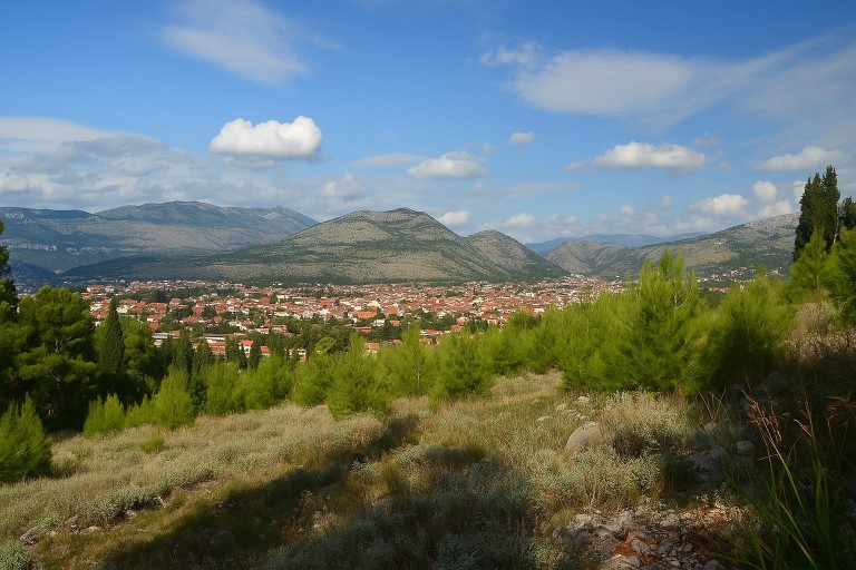 Gorica Hill Park in Podgorica, Montenegro