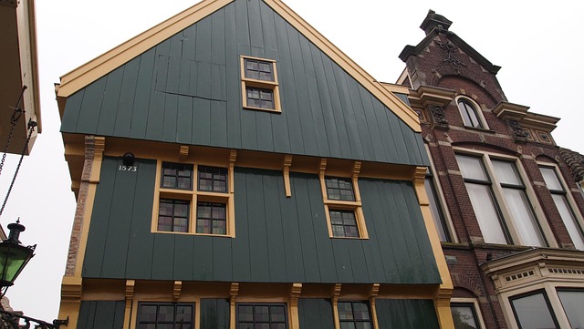 House with the Bullet in Alkmaar, Netherlands