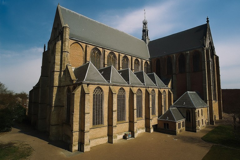 St. Lawrence Church (Grote Kerk) in Alkmaar, Netherlands