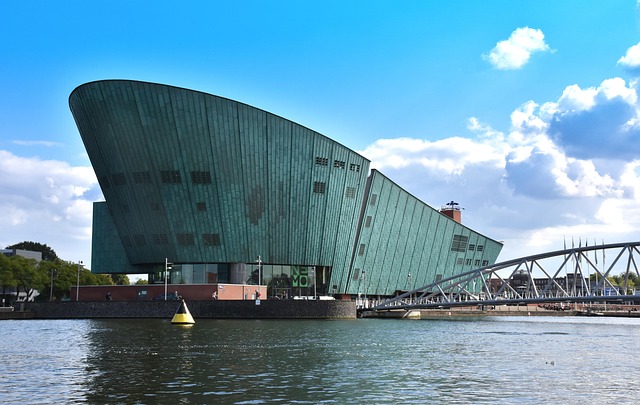 NEMO Science Museum in Amsterdam, Netherlands