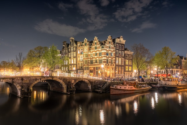 The Jordaan in Amsterdam, Netherlands