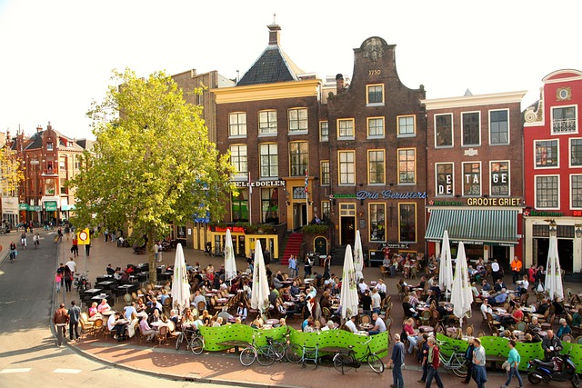 Grote Markt in Groningen, Netherlands