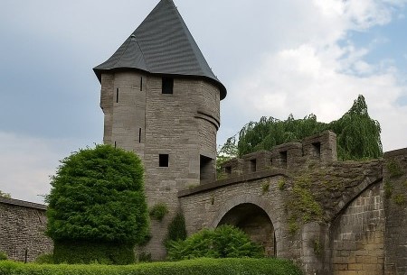 Jekerkwartier and City Walls in Maastricht, Netherlands