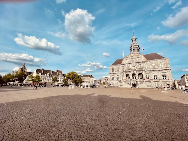 Marktplein in Maastricht, Netherlands