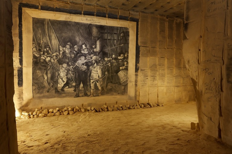 St. Pietersberg Caves (Maastricht Underground) in Maastricht, Netherlands