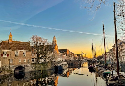 Delfshaven in Rotterdam, Netherlands