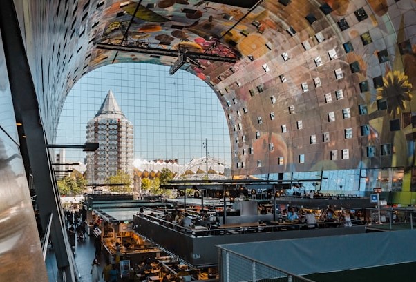 Markthal in Rotterdam, Netherlands