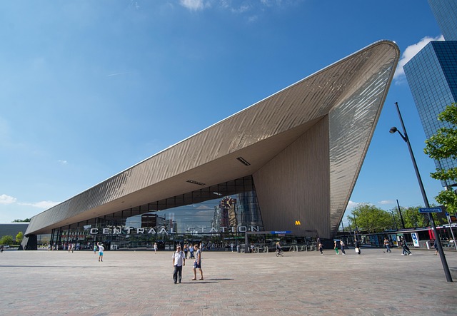 Rotterdam Centraal Station in Rotterdam, Netherlands
