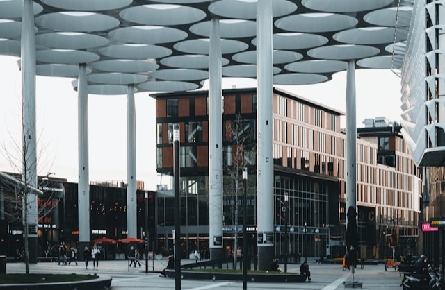 Stationsplein Oost in Utrecht, Netherlands