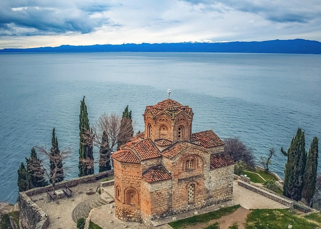 Church of St John at Kaneo in Ohrid, North Macedonia