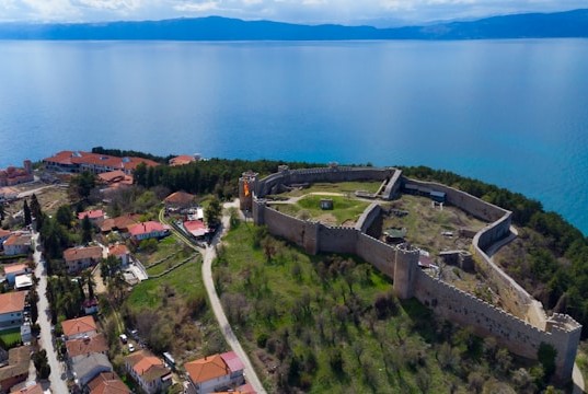 Samuel Fortress in Ohrid, North Macedonia