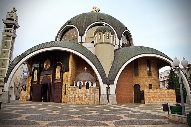 Church of St. Clement of Ohrid in Skopje, North Macedonia