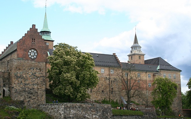 Akershus Fortress in Oslo, Norway