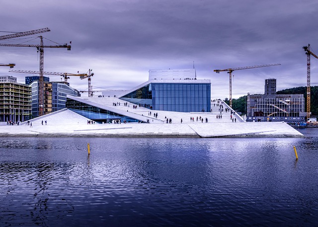 Oslo Opera House in Oslo, Norway