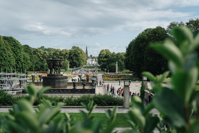 Vigeland Park in Oslo, Norway