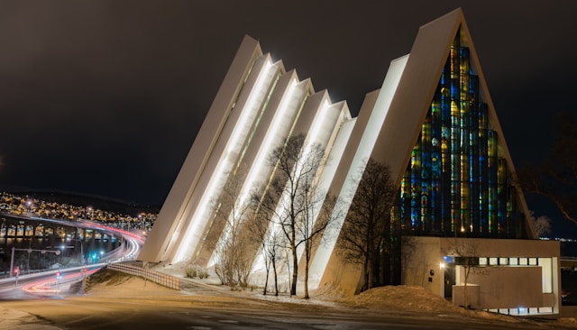 Arctic Cathedral in Tromso, Norway