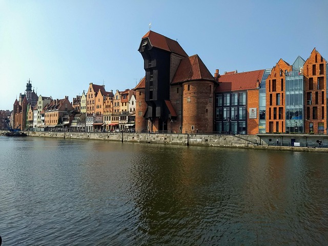 Gdansk Crane (Zuraw) in Gdansk, Poland
