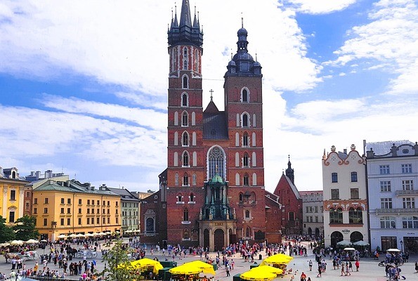 St Mary's Basilica in Krakow, Poland