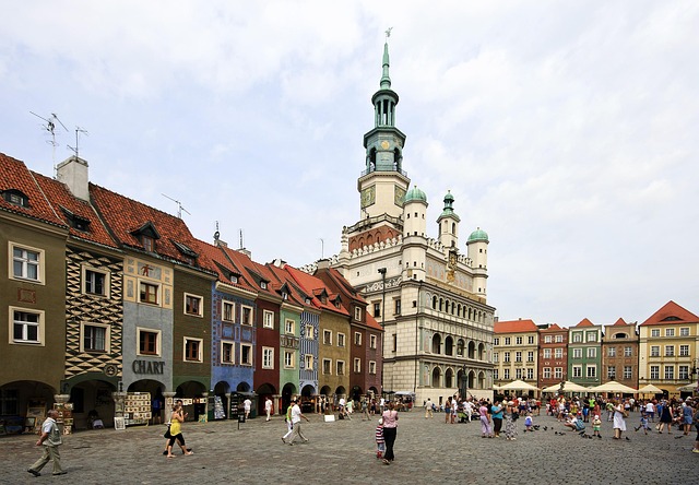 Poznan Town Hall in Poznan, Poland