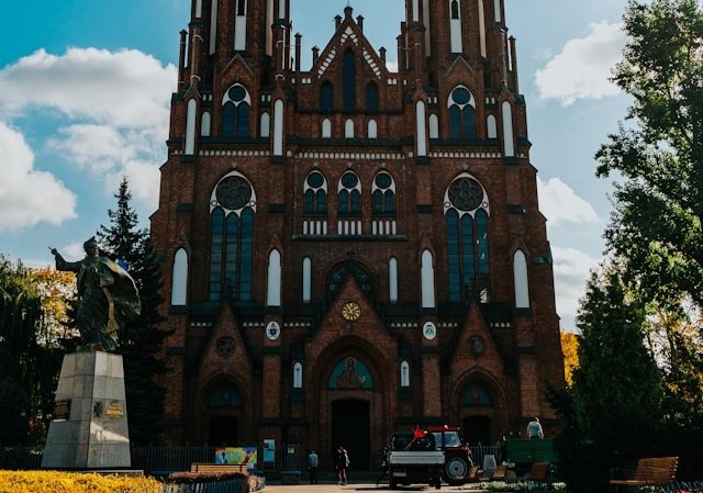 Praga District in Warsaw, Poland