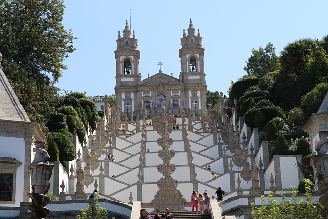 Bom Jesus do Monte Sanctuary in Braga, Portugal