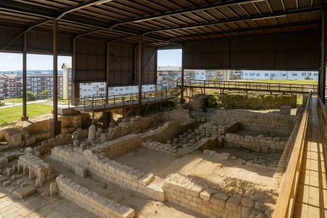 Roman Thermae of Maximinus in Braga, Portugal