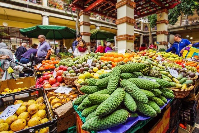 Mercado dos Lavradores in Funchal, Portugal