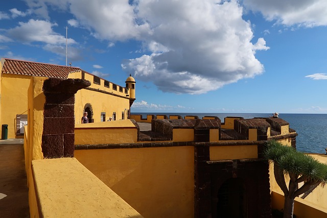 Sao Tiago Fortress in Funchal, Portugal