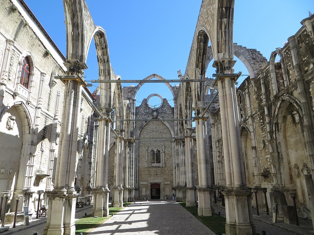 Carmo Convent in Lisbon, Portugal