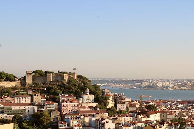 Castelo de Sao Jorge in Lisbon, Portugal