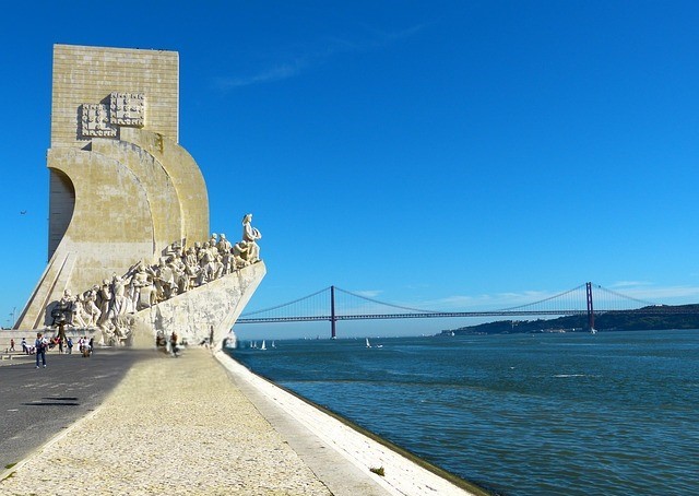Padrao dos Descobrimentos (Monument to the Discoveries) in Lisbon, Portugal