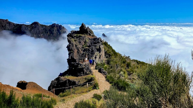 Pico do Arieiro in Madeira, Portugal