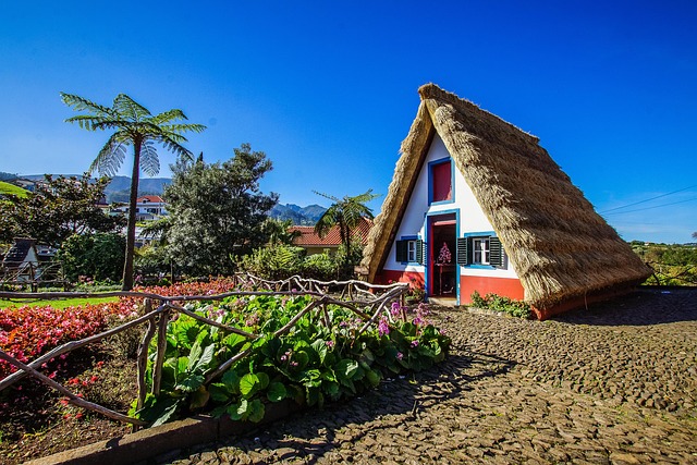 Santana Traditional Houses in Madeira, Portugal
