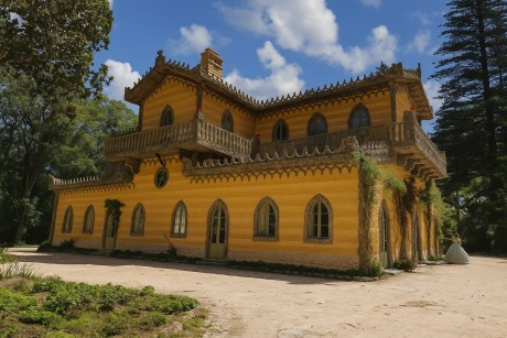 Chalet and Garden of the Countess of Edla in Sintra, Portugal