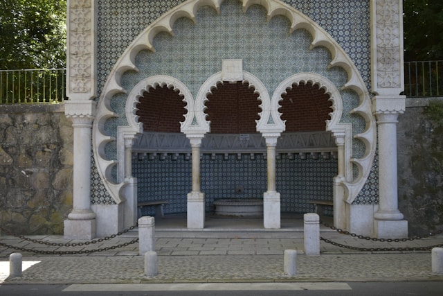 Moorish Fountain in Sintra, Portugal