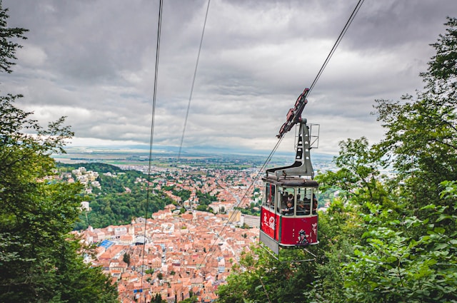 Tampa Mountain in Brasov, Romania