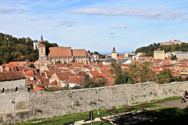 Weavers' Bastion in Brasov, Romania